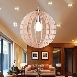 Designer Touch Decorative Vintage Others Wood Chandelier