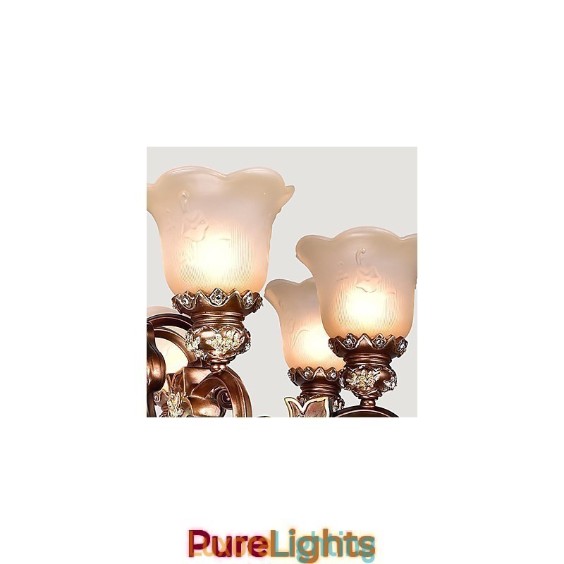 Designer Touch Decorative Chandelier Traditional Classic Retro Metal
