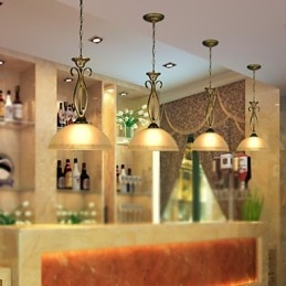 Designer Touch Decorative Northern Rural Table Lamp Is Contemporary And Contracted Ideas Single Head Droplight Glass Lamp