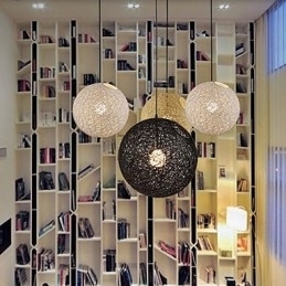 Designer Touch Decorative CreativeAmerican Country Creative Cany Art Color Droplight And Spherical Shape Lamp Light