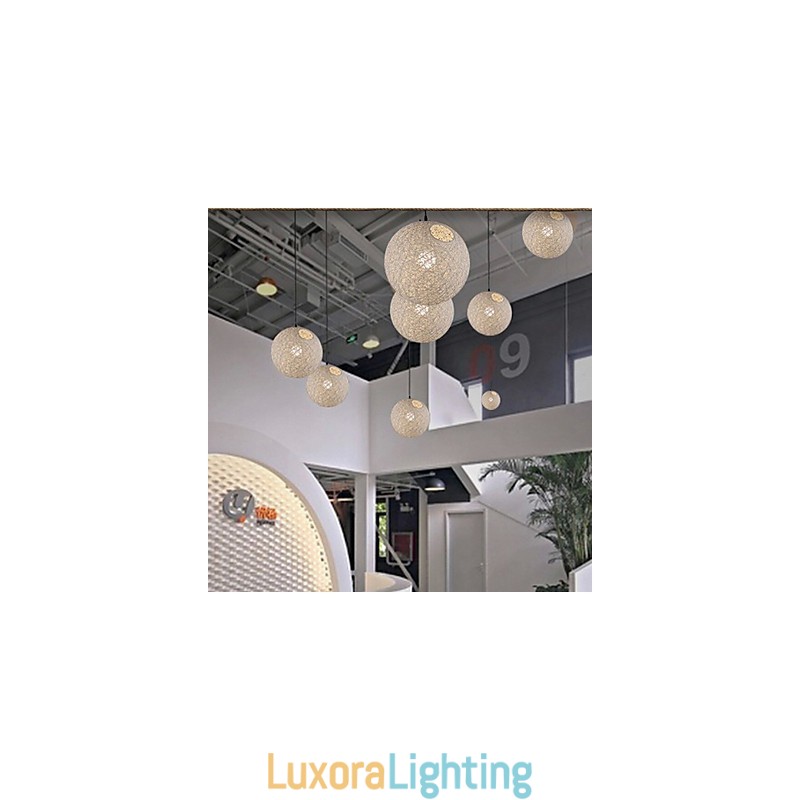 Designer Touch Decorative CreativeAmerican Country Creative Cany Art Color Droplight And Spherical Shape Lamp Light