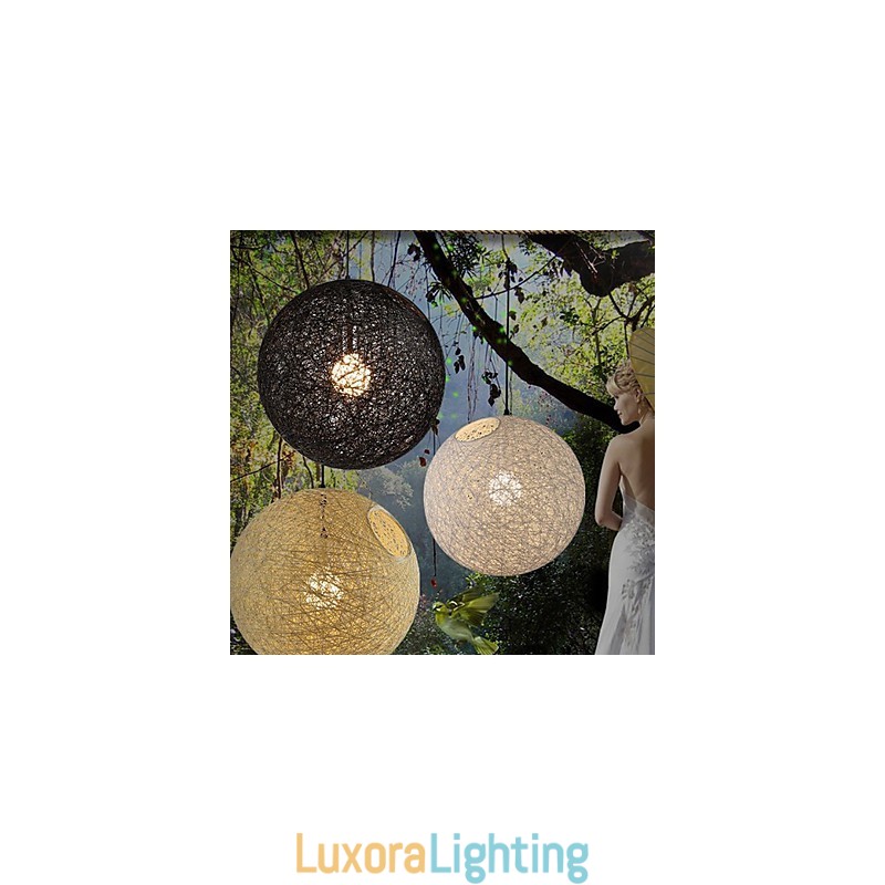 Designer Touch Decorative CreativeAmerican Country Creative Cany Art Color Droplight And Spherical Shape Lamp Light