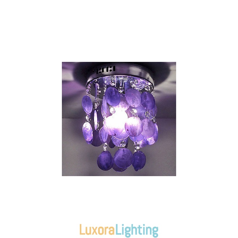 Designer Touch Decorative Modern Contemporary Mini Style Chrome Pendant Light