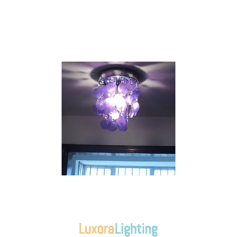 Designer Touch Decorative Modern Contemporary Mini Style Chrome Pendant Light