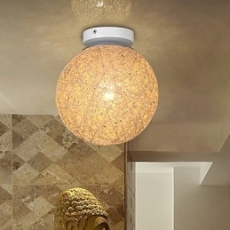 Designer Touch Decorative The Cane Makes Up Hemp Ball Creative Fashion And To Absorb Dome Light
