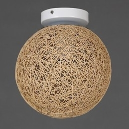 Designer Touch Decorative The Cane Makes Up Hemp Ball Creative Fashion And To Absorb Dome Light