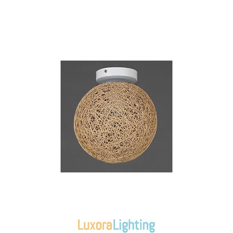 Designer Touch Decorative The Cane Makes Up Hemp Ball Creative Fashion And To Absorb Dome Light