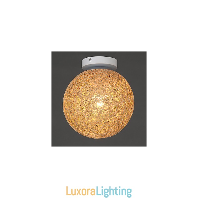 Designer Touch Decorative The Cane Makes Up Hemp Ball Creative Fashion And To Absorb Dome Light