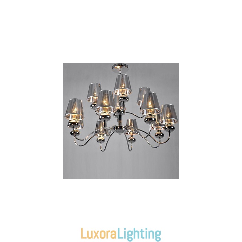 Designer Touch Decorative imum Modern Contemporary Traditional Classic Mini Style Chrome Metal Chandelier Pendant Light Dining