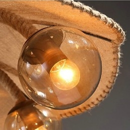 Designer Touch Decorative Country Painting Metal Chandelier Pendant LightBedroom