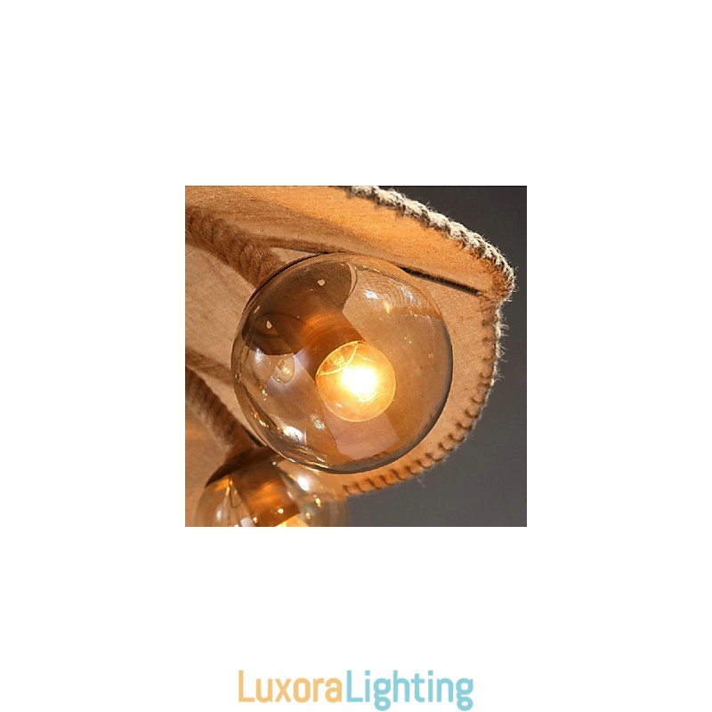 Designer Touch Decorative Country Painting Metal Chandelier Pendant LightBedroom