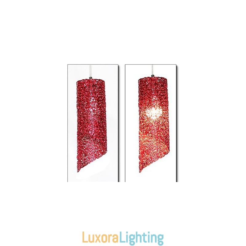 Designer Touch Decorative Single Head Cylindrical Round long Aluminum Cylinder Creative lamps