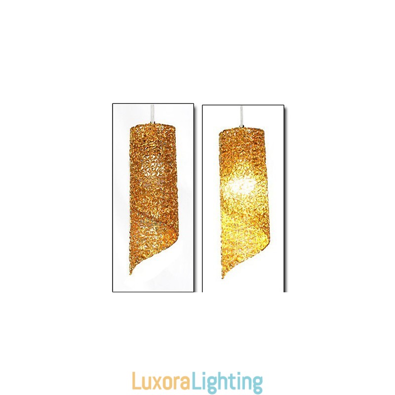 Designer Touch Decorative Single Head Cylindrical Round long Aluminum Cylinder Creative lamps