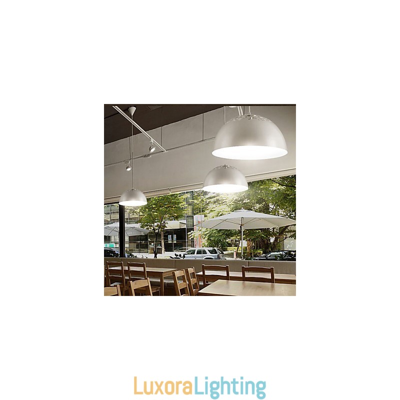 Designer Touch Decorative Vintage Style Minimalist 1 Light Pendant with Carved Shade Pendant Light