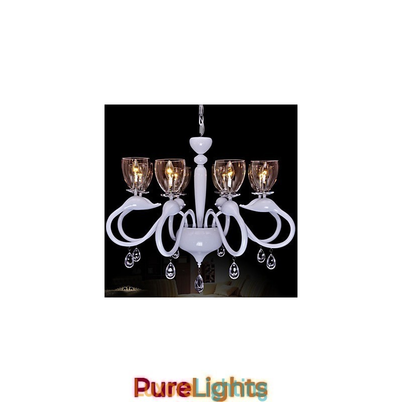 Designer Touch Decorative European Style Crystal Droplight Individuality Creative Swan