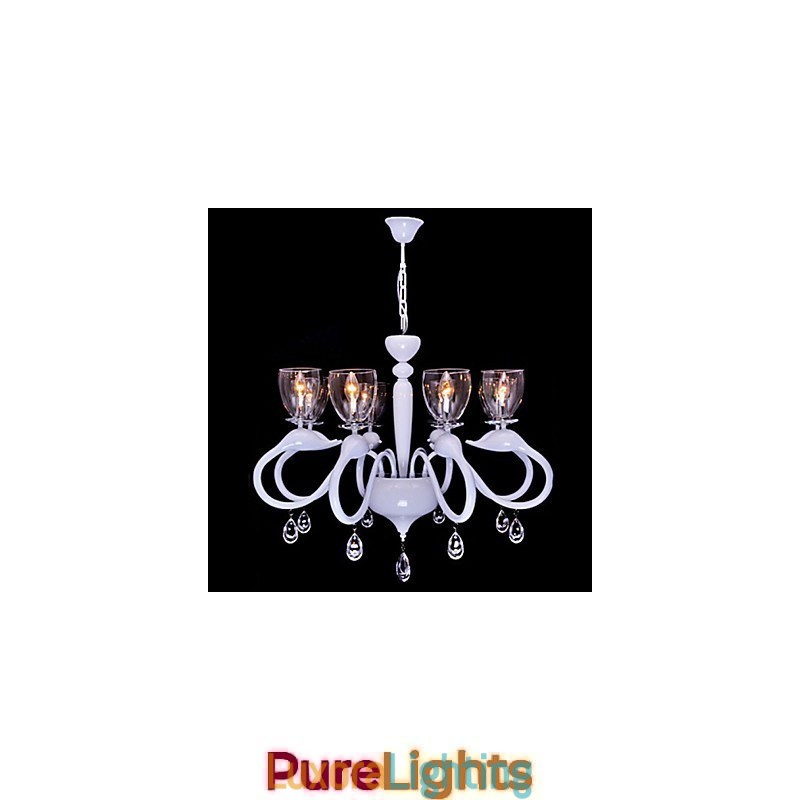 Designer Touch Decorative European Style Crystal Droplight Individuality Creative Swan