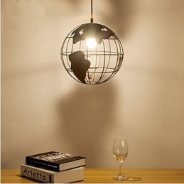 Designer Touch Decorative Nordic Modern Simple Earth Single Head Hanging Lamp