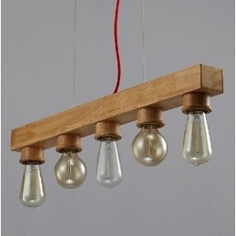 Designer Touch Decorative Modern Contemporary Traditional Classic Mini Style Painting Wood Bamboo Pendant Light