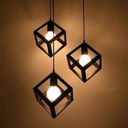 Designer Touch Decorative Creative Contemporary And Contracted Wrought Iron Chandelier Single Head Lamps