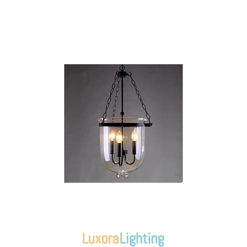 Designer Touch Decorative Circular Country Glass Pendant Lamp