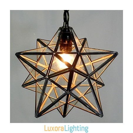 Designer Touch Decorative The Pentagon Star Light Contracted And Contemporary Chandelier Lamp