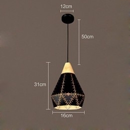 Designer Touch Decorative Retro Classic Metal Ceiling Lights Simple Pendant Lamps Cafe Pendant Lamp