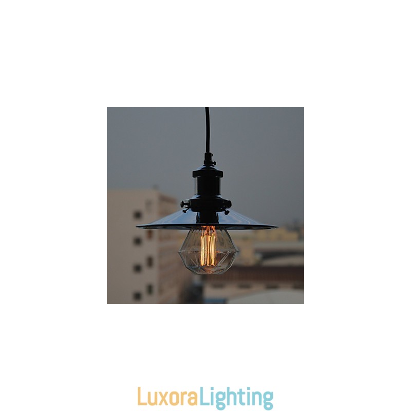 Designer Touch Decorative Country Chrome Metal Pendant Light