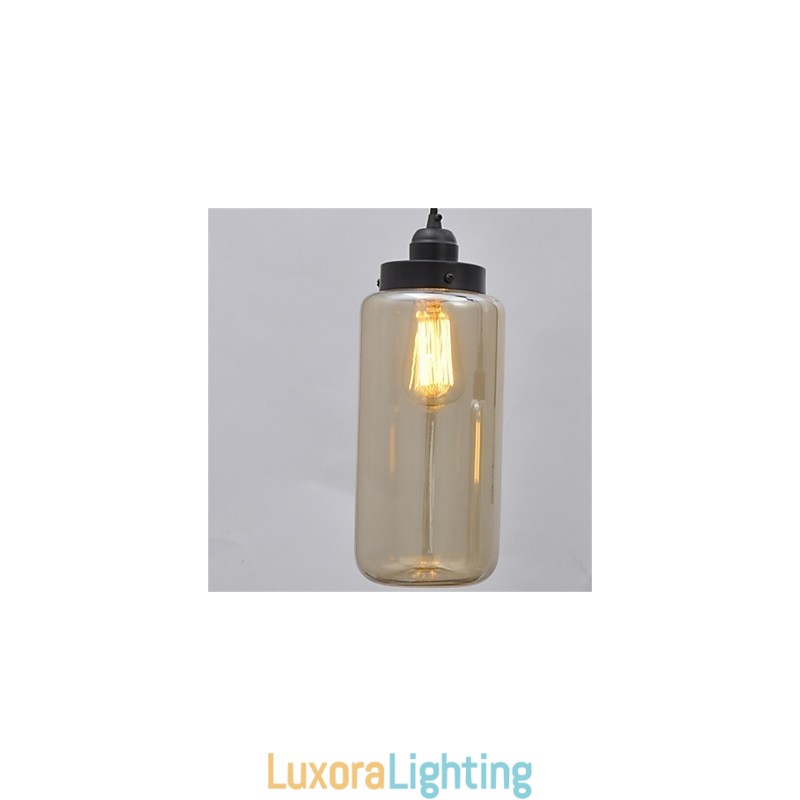 Designer Touch Decorative American retro minimalist single glass chandelier