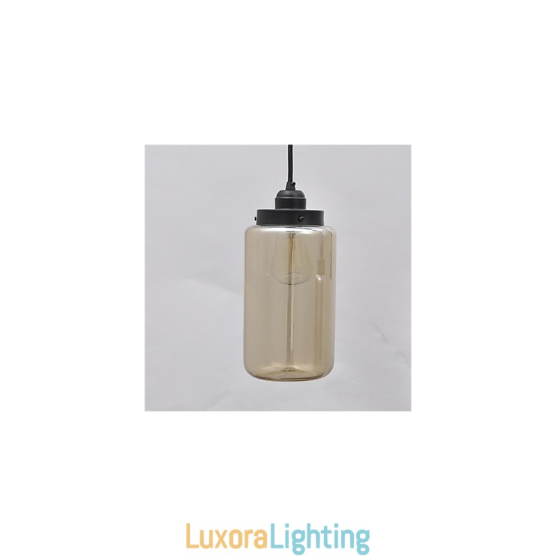 Designer Touch Decorative American retro minimalist single glass chandelier