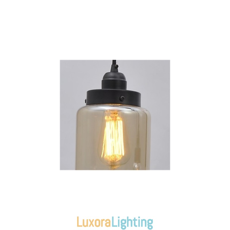 Designer Touch Decorative American retro minimalist single glass chandelier