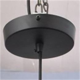 Designer Touch Decorative American retro minimalist single glass chandelier