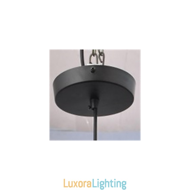 Designer Touch Decorative American retro minimalist single glass chandelier