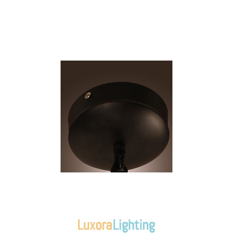 Designer Touch Decorative Traditional Classic Retro Bowl Mini Style Painting Pendant Light