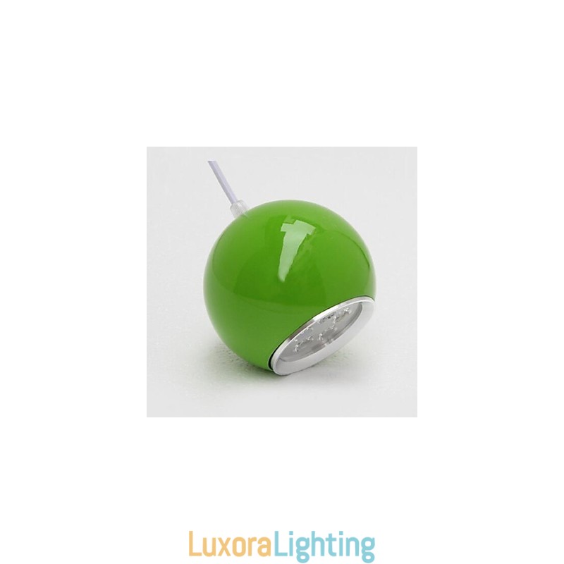 Designer Touch Decorative Modern Contemporary Globe Painting Metal Pendant Light