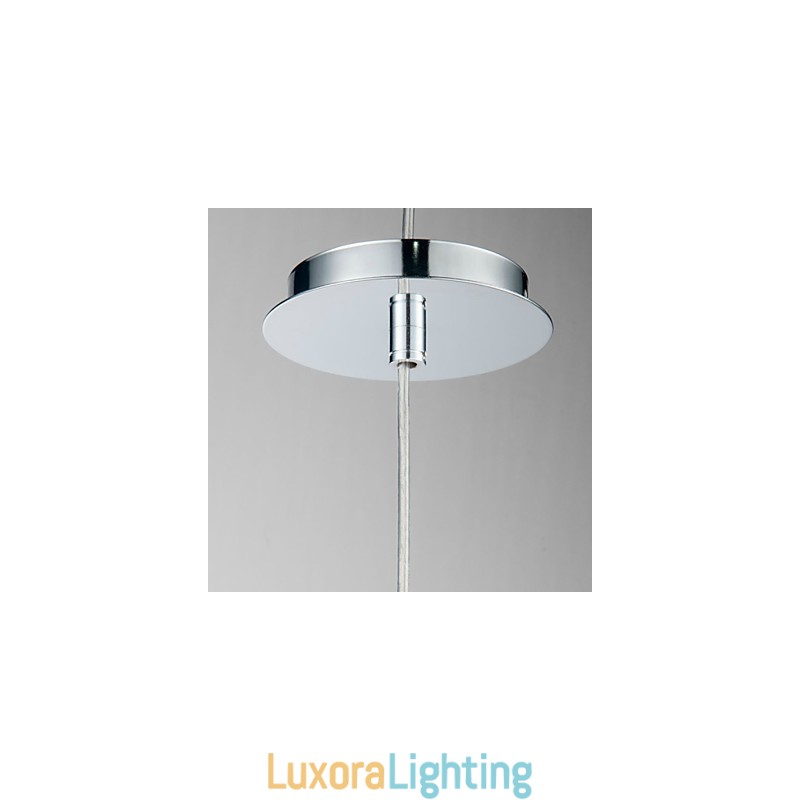 Designer Touch Decorative Tradition Classic Transparent glass 1 Light Chandelier