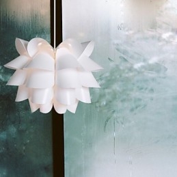 Designer Touch Decorative Contemporary And Contracted The Nordic Idea White Lotus Droplight Lamp