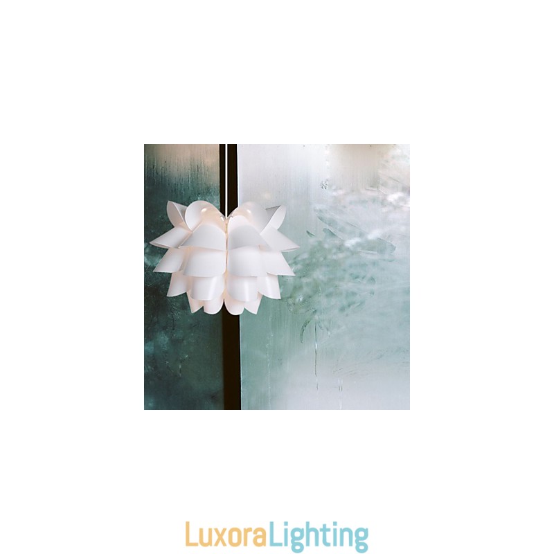 Designer Touch Decorative Contemporary And Contracted The Nordic Idea White Lotus Droplight Lamp