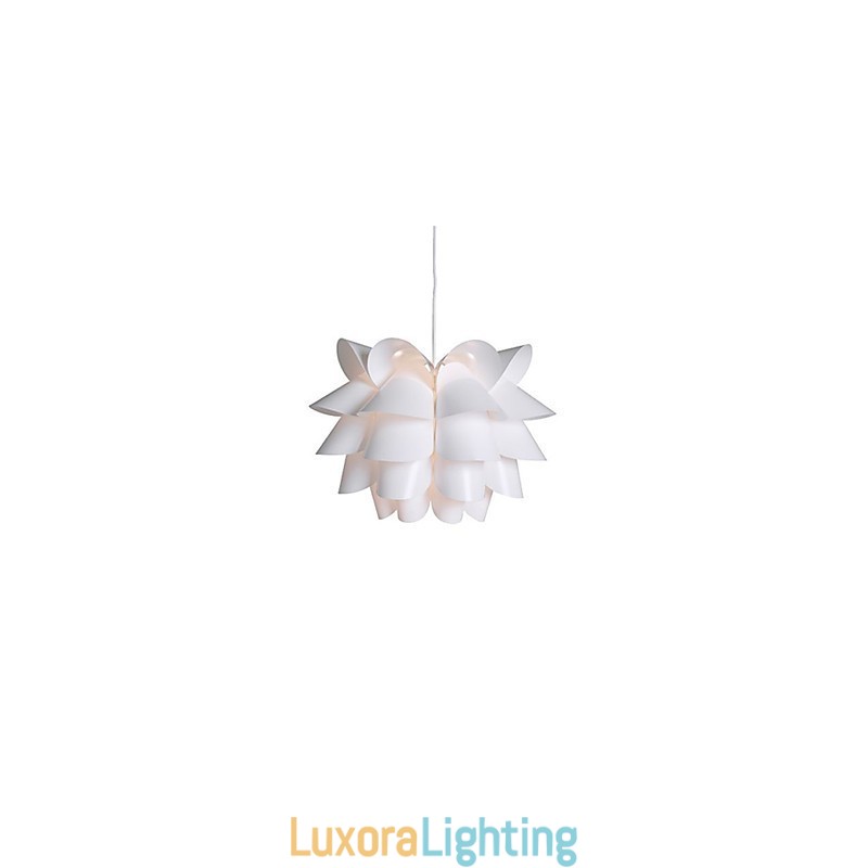 Designer Touch Decorative Contemporary And Contracted The Nordic Idea White Lotus Droplight Lamp