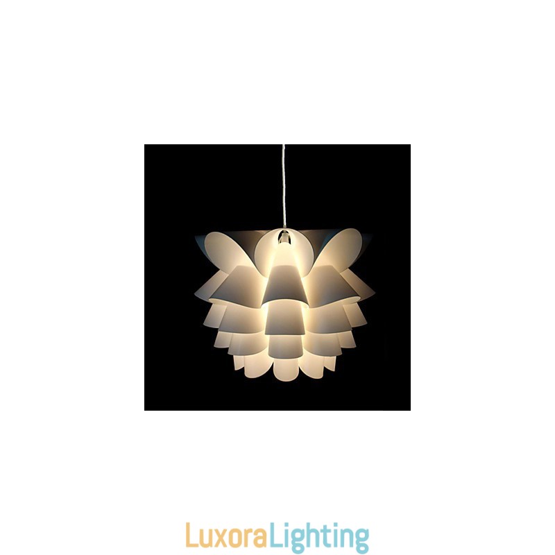 Designer Touch Decorative Contemporary And Contracted The Nordic Idea White Lotus Droplight Lamp