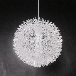 Designer Touch Decorative Modern Contemporary Globe Metal Pendant Light