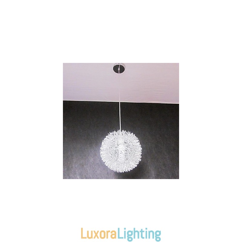 Designer Touch Decorative Modern Contemporary Globe Metal Pendant Light