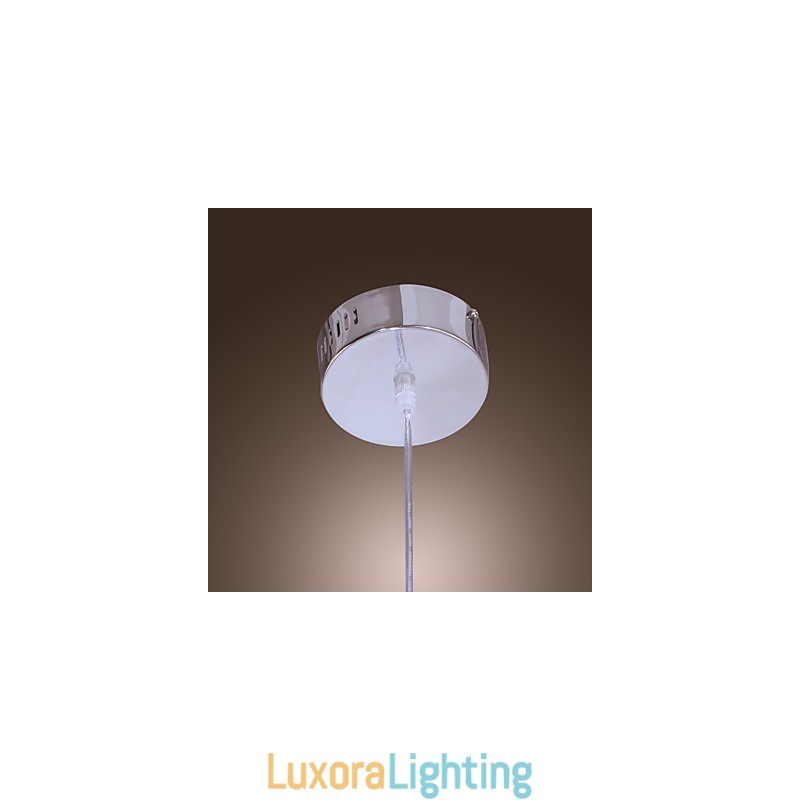 Designer Touch Decorative Modern Contemporary Mini Style Chrome Pendant Light