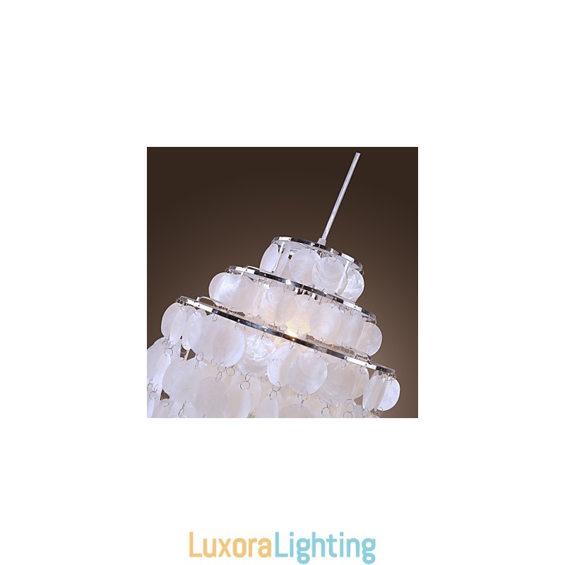 Designer Touch Decorative Modern Contemporary Mini Style Chrome Pendant Light