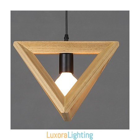 Designer Touch Decorative Modern Wooden Pendant Light Simple Pendant Lamps Cafe Pendant Lamp