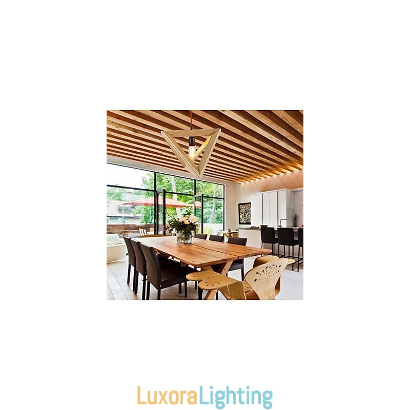 Designer Touch Decorative Modern Wooden Pendant Light Simple Pendant Lamps Cafe Pendant Lamp