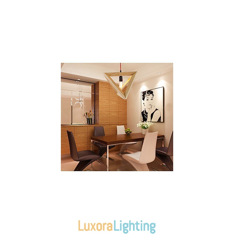 Designer Touch Decorative Modern Wooden Pendant Light Simple Pendant Lamps Cafe Pendant Lamp