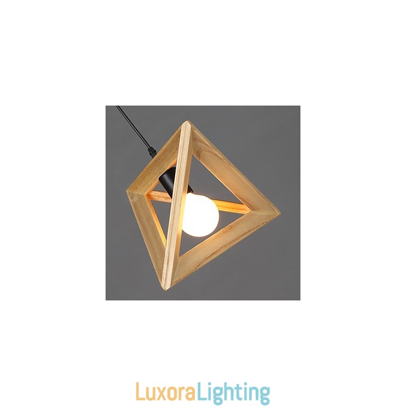 Designer Touch Decorative Modern Wooden Pendant Light Simple Pendant Lamps Cafe Pendant Lamp