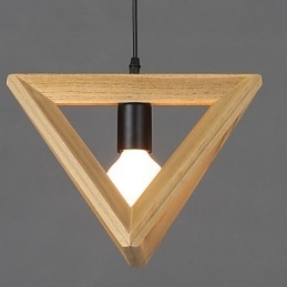 Designer Touch Decorative Modern Wooden Pendant Light Simple Pendant Lamps Cafe Pendant Lamp