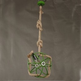 Designer Touch Decorative Retro Cafe Art Chandelier Chandelier Rope