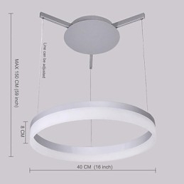 Designer Touch Decorative Modern Contemporary Others Metal Pendant Light